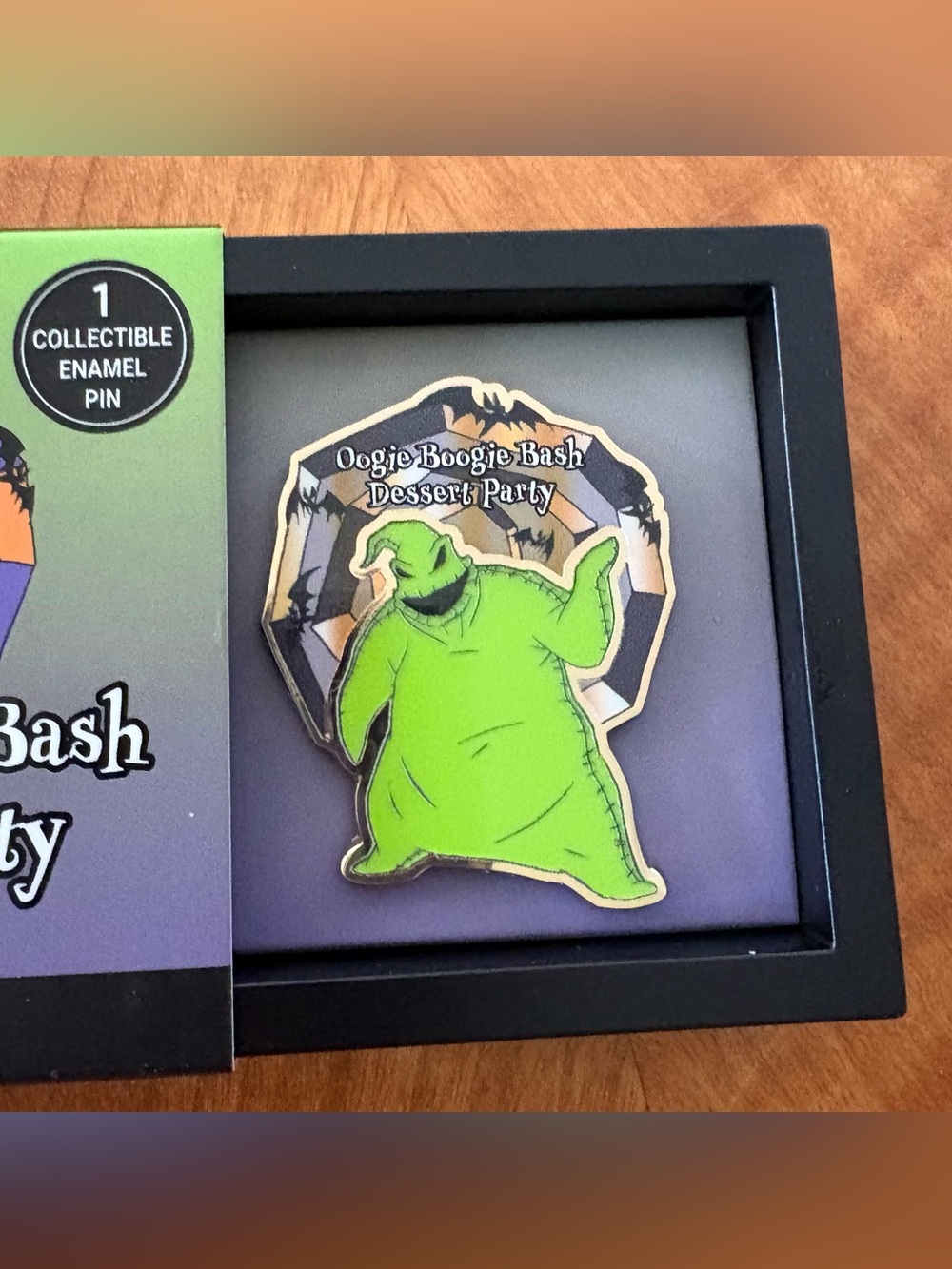 Oogie Boogie Dessert Party Disney FigPin Enamel Collectible Pin - Picture 2 of 3